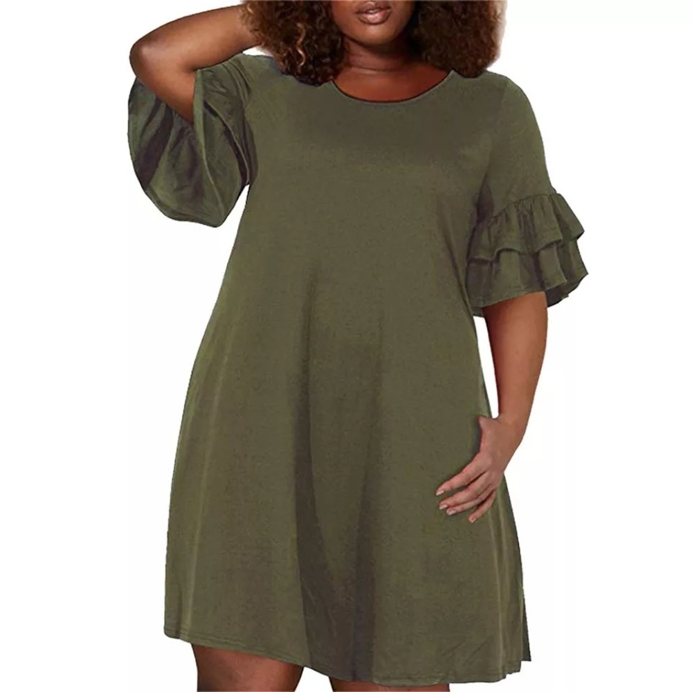 Casual Ruffle Dress